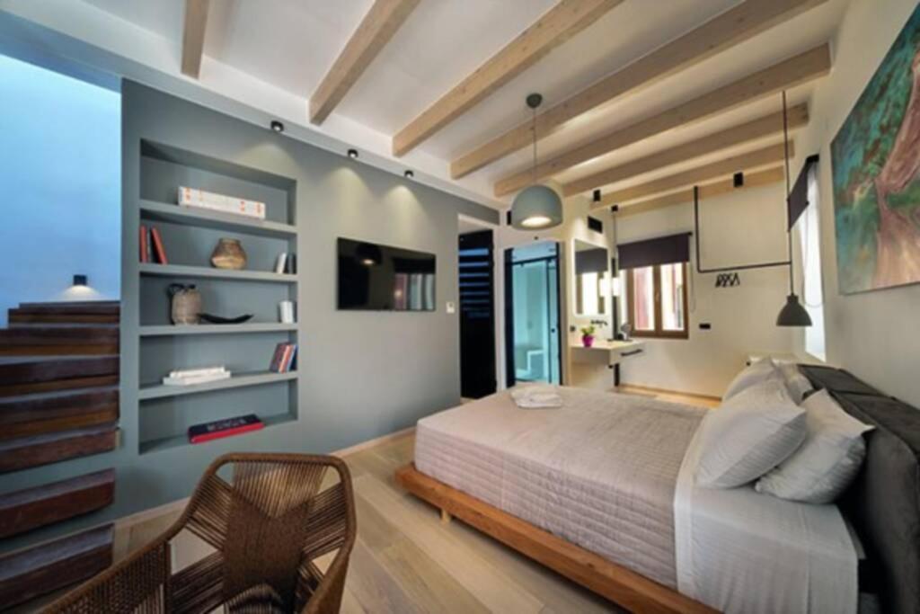 Casa Eva With Outdoor Heated Jacuzzi And Hamam Villa Chania  Bagian luar foto