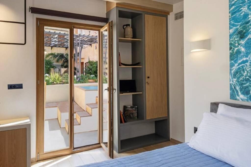 Casa Eva With Outdoor Heated Jacuzzi And Hamam Villa Chania  Bagian luar foto